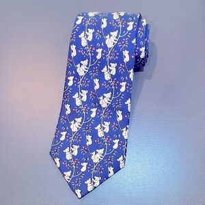 Hermes silk tie